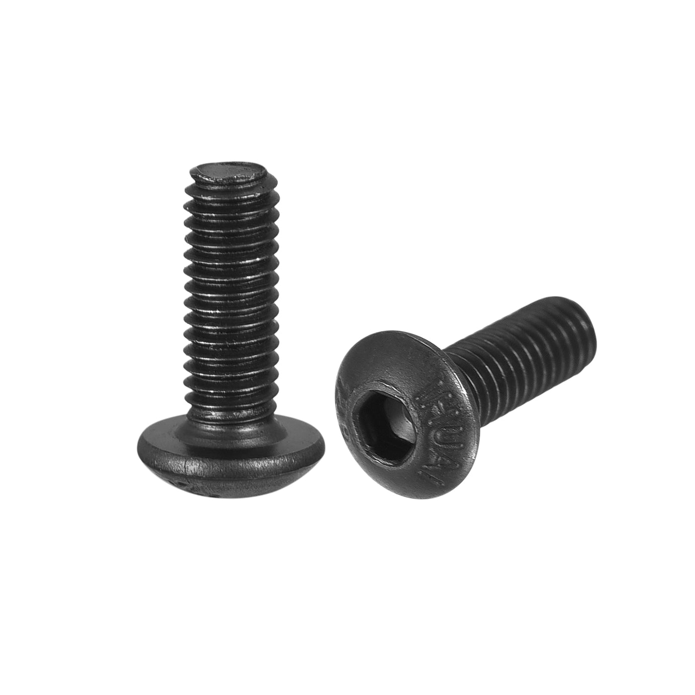 Harfington Hex Socket Button Head Cap Bolts, Alloy Steel Machine Screw