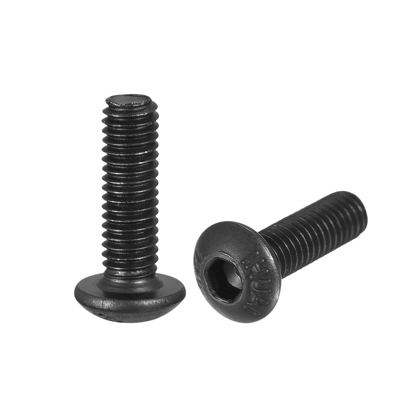 Harfington Hex Socket Button Head Cap Bolts, Alloy Steel Machine Screw