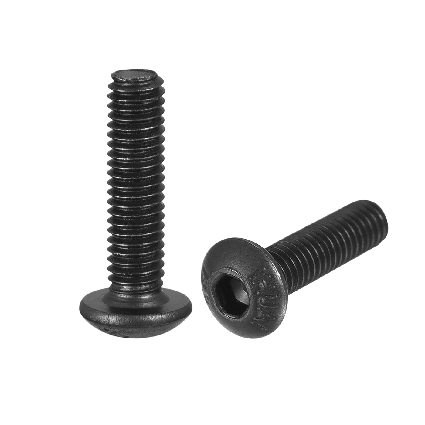Harfington Hex Socket Button Cap Bolts, Alloy Steel Screws