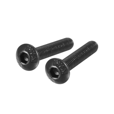 Harfington Hex Socket Button Cap Bolts, Alloy Steel Screws