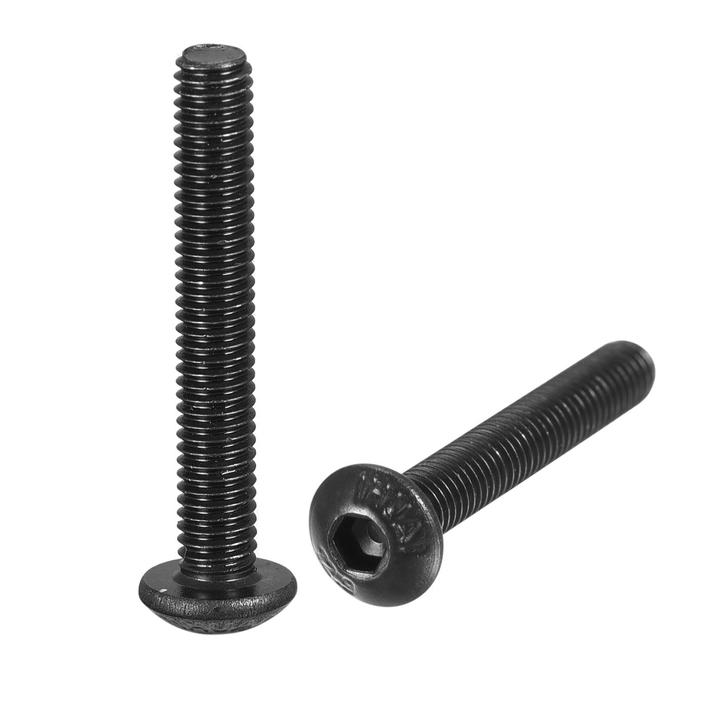 Harfington Hex Socket Button Cap Bolts, Alloy Steel Screws