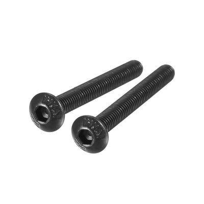 Harfington Hex Socket Button Cap Bolts, Alloy Steel Screws