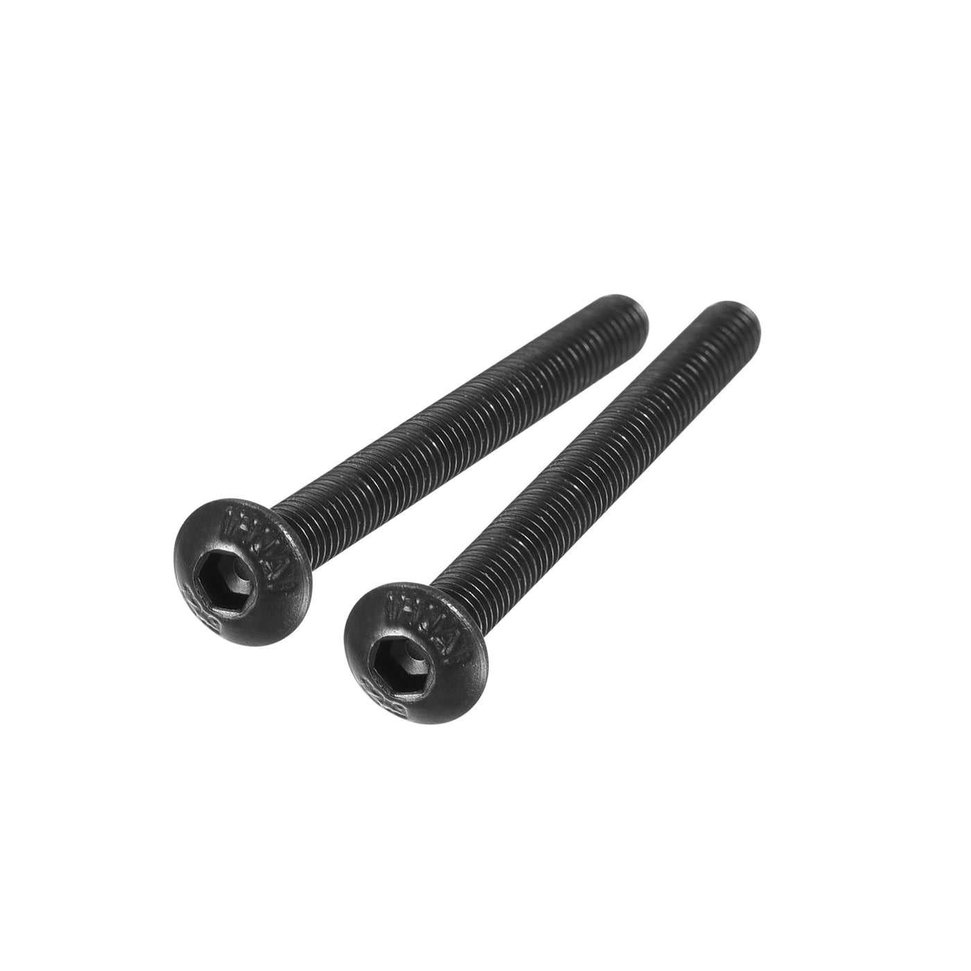 Harfington Hex Socket Button Head Cap Bolts, Alloy Steel Machine Screw