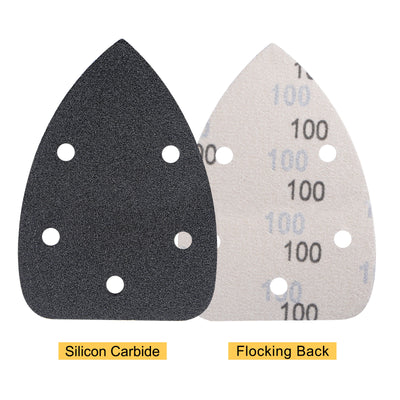 Harfington Silicon Carbide Hook Loop Sanding Pads