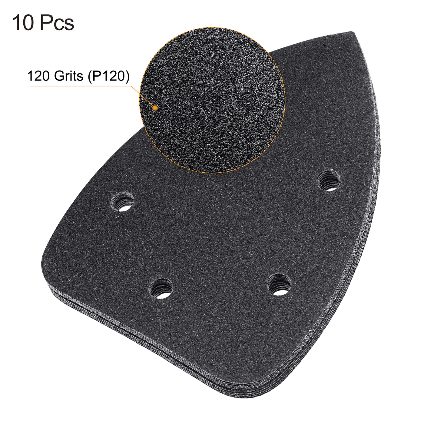 Harfington Silicon Carbide Hook Loop Sanding Pads