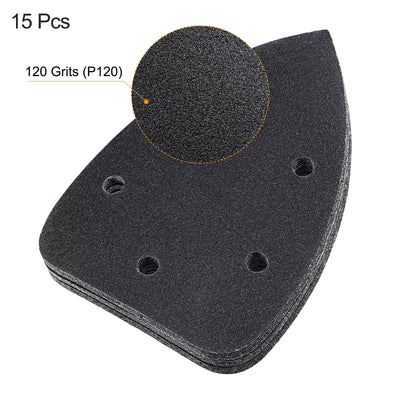 Harfington Detail Sandpapers Hook and Loop Sanding Pad Silicon Carbide