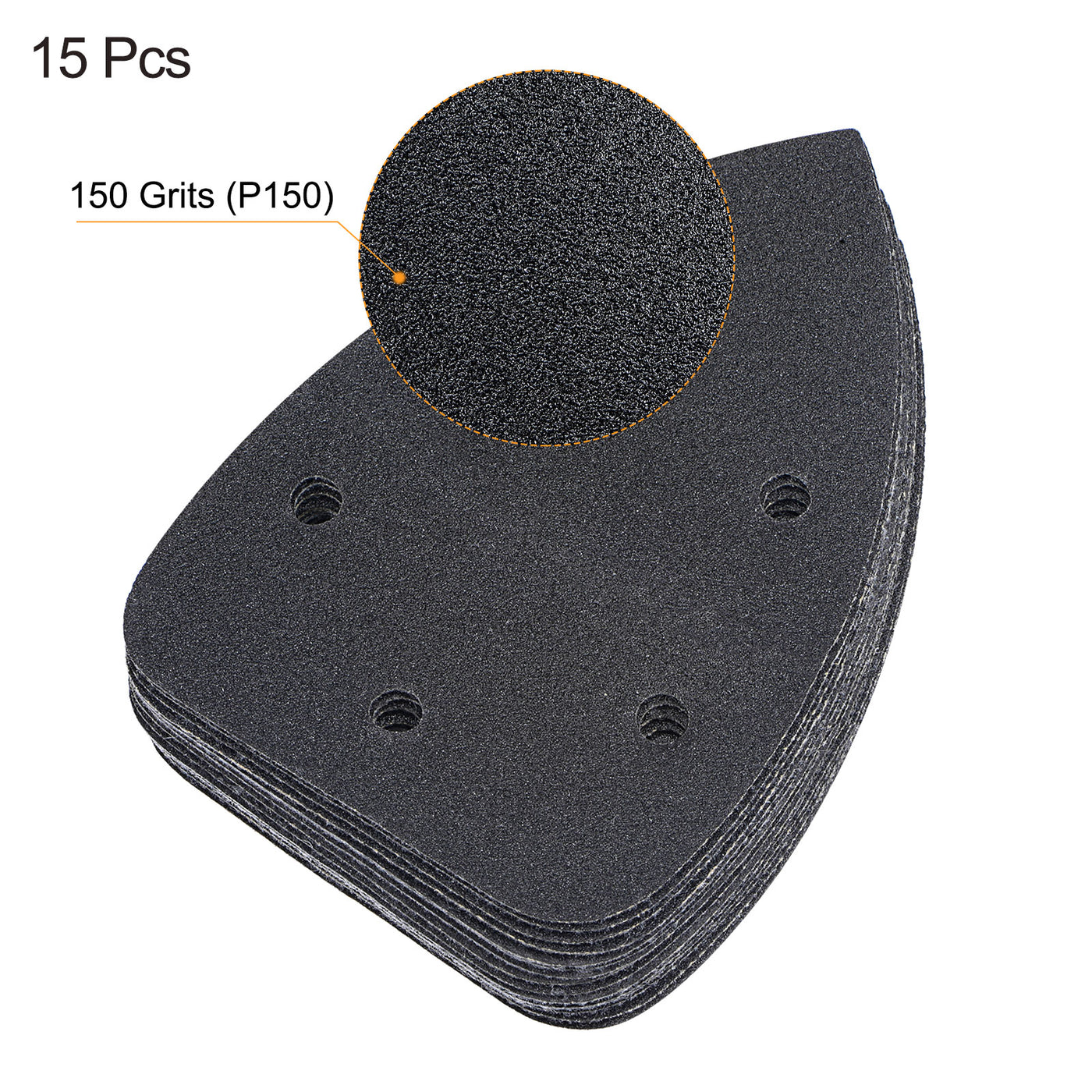 Harfington Detail Sandpapers Hook and Loop Sanding Pad Silicon Carbide