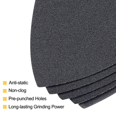 Harfington Detail Sandpapers Hook and Loop Sanding Pad Silicon Carbide