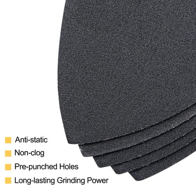 Harfington Detail Sandpapers Hook and Loop Sanding Pad Silicon Carbide