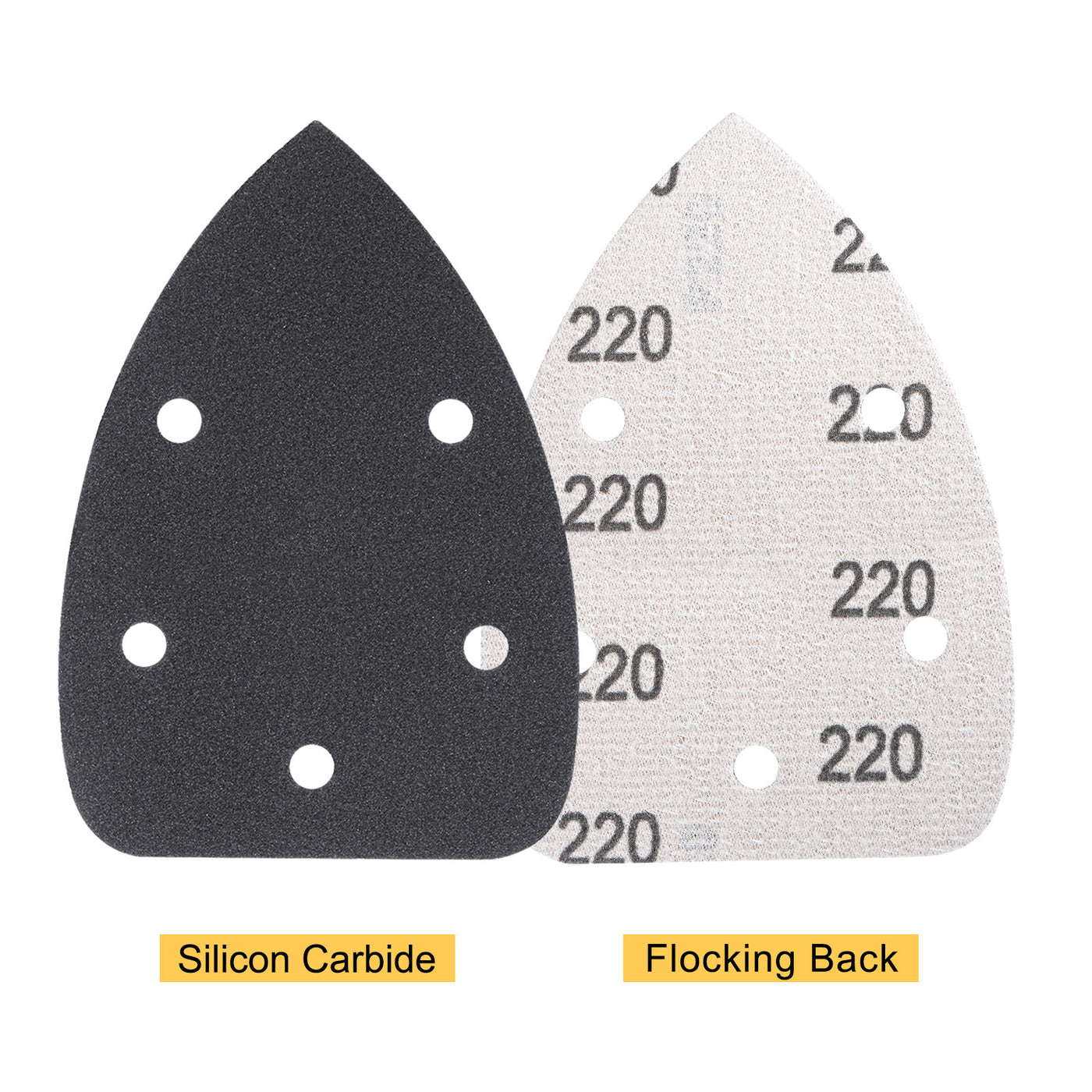 Harfington Silicon Carbide Hook Loop Sanding Pads
