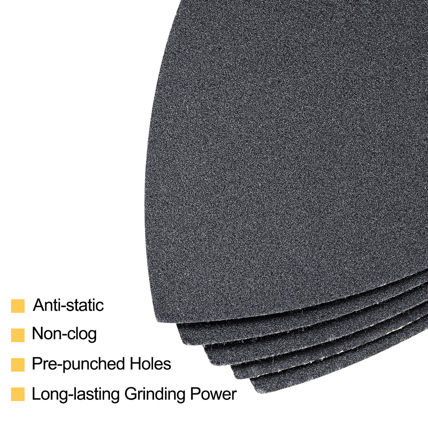 Harfington Silicon Carbide Hook Loop Sanding Pads