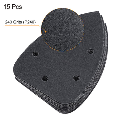 Harfington Detail Sandpapers Hook and Loop Sanding Pad Silicon Carbide