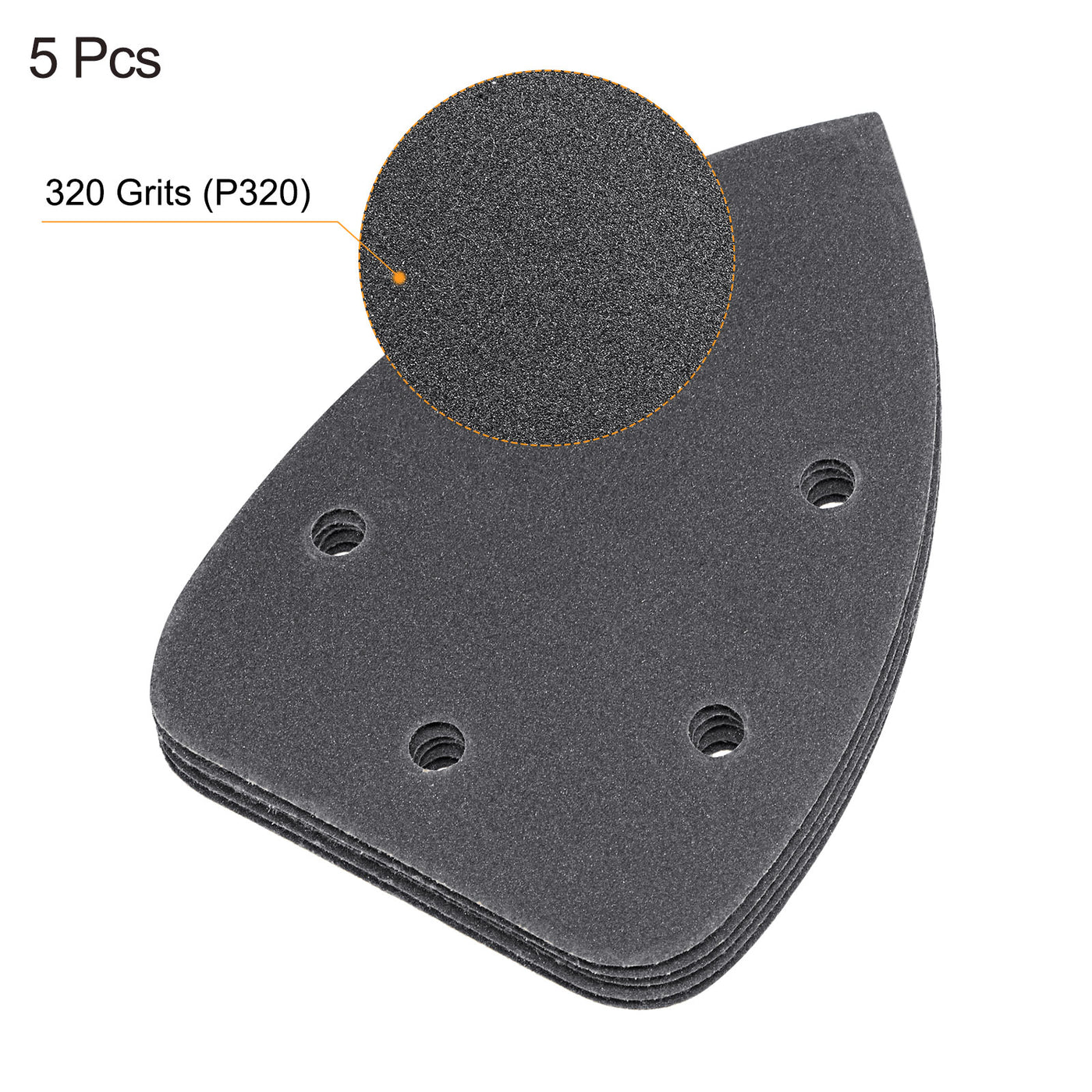 Harfington Detail Sandpapers Hook Loop Sand Pads