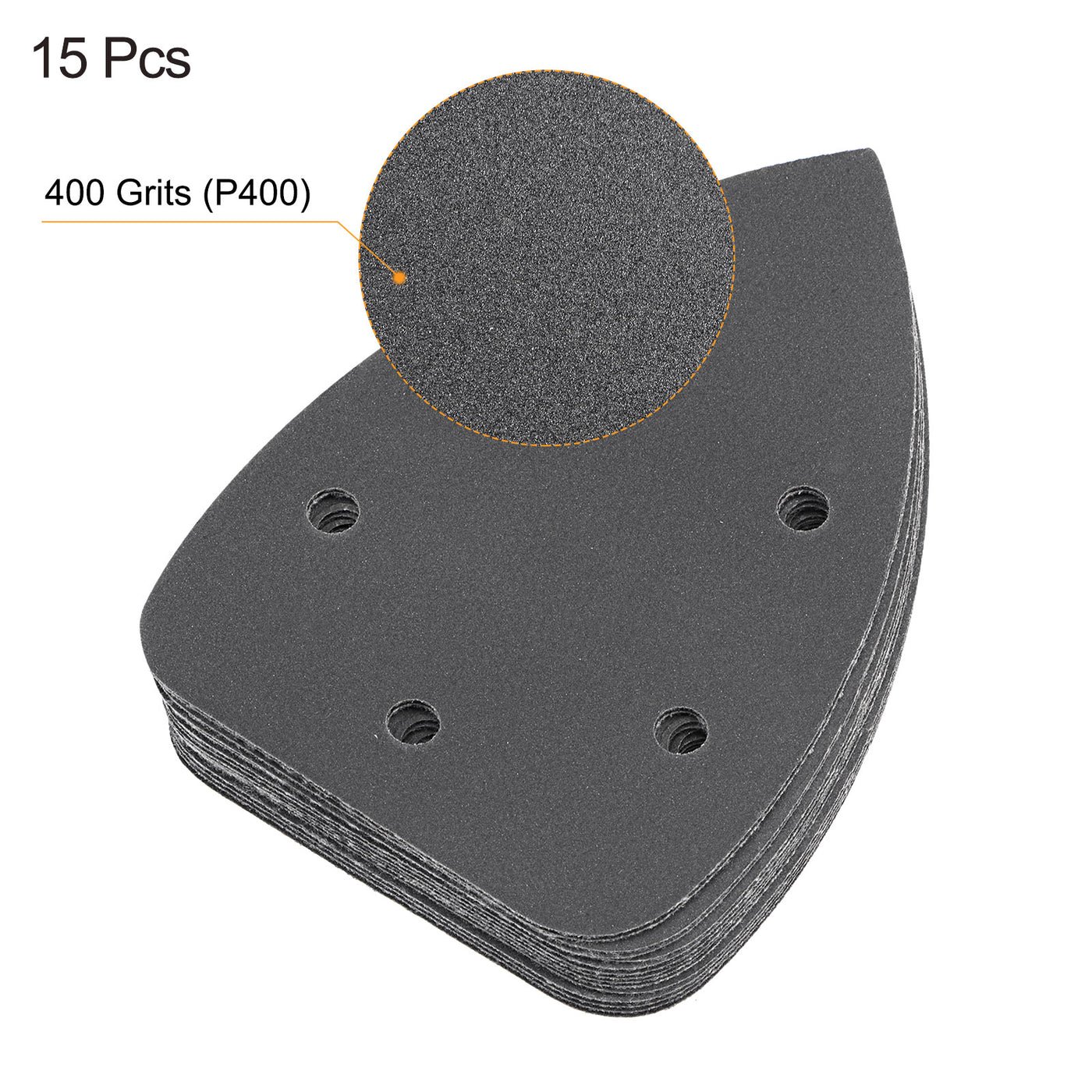 Harfington Detail Sandpapers Hook and Loop Sanding Pad Silicon Carbide