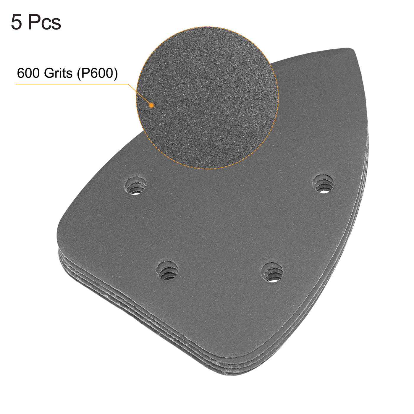 Harfington Detail Sandpapers Hook Loop Sand Pads