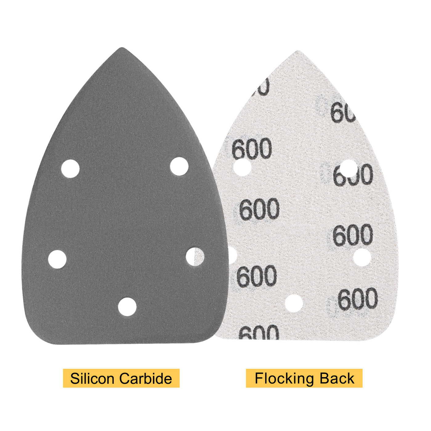 Harfington Detail Sandpapers Hook Loop Sand Pads