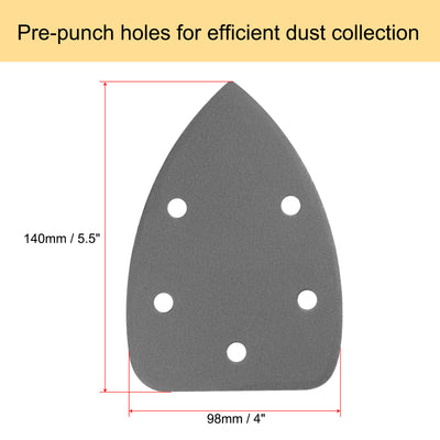 Harfington Silicon Carbide Hook Loop Sanding Pads