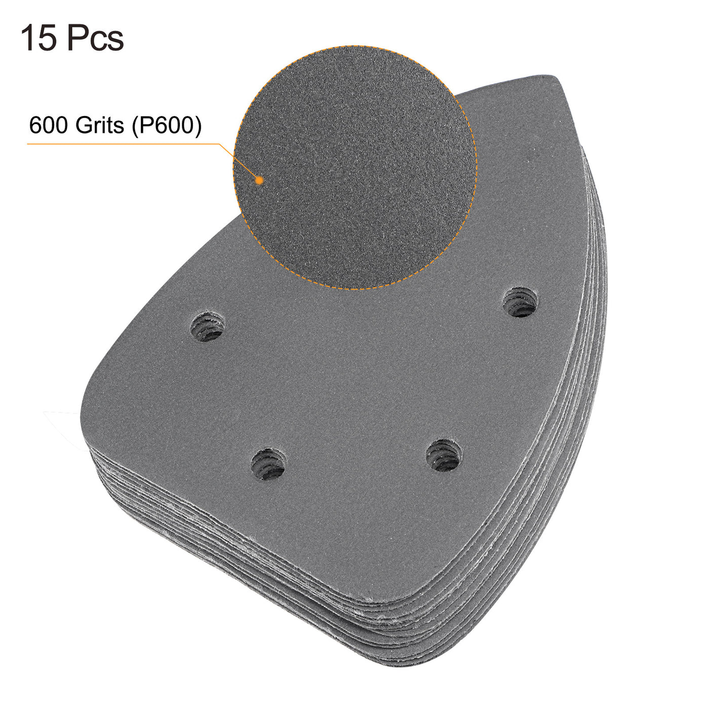 Harfington Detail Sandpapers Hook and Loop Sanding Pad Silicon Carbide