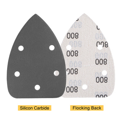 Harfington Silicon Carbide Hook Loop Sanding Pads