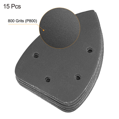 Harfington Detail Sandpapers Hook and Loop Sanding Pad Silicon Carbide