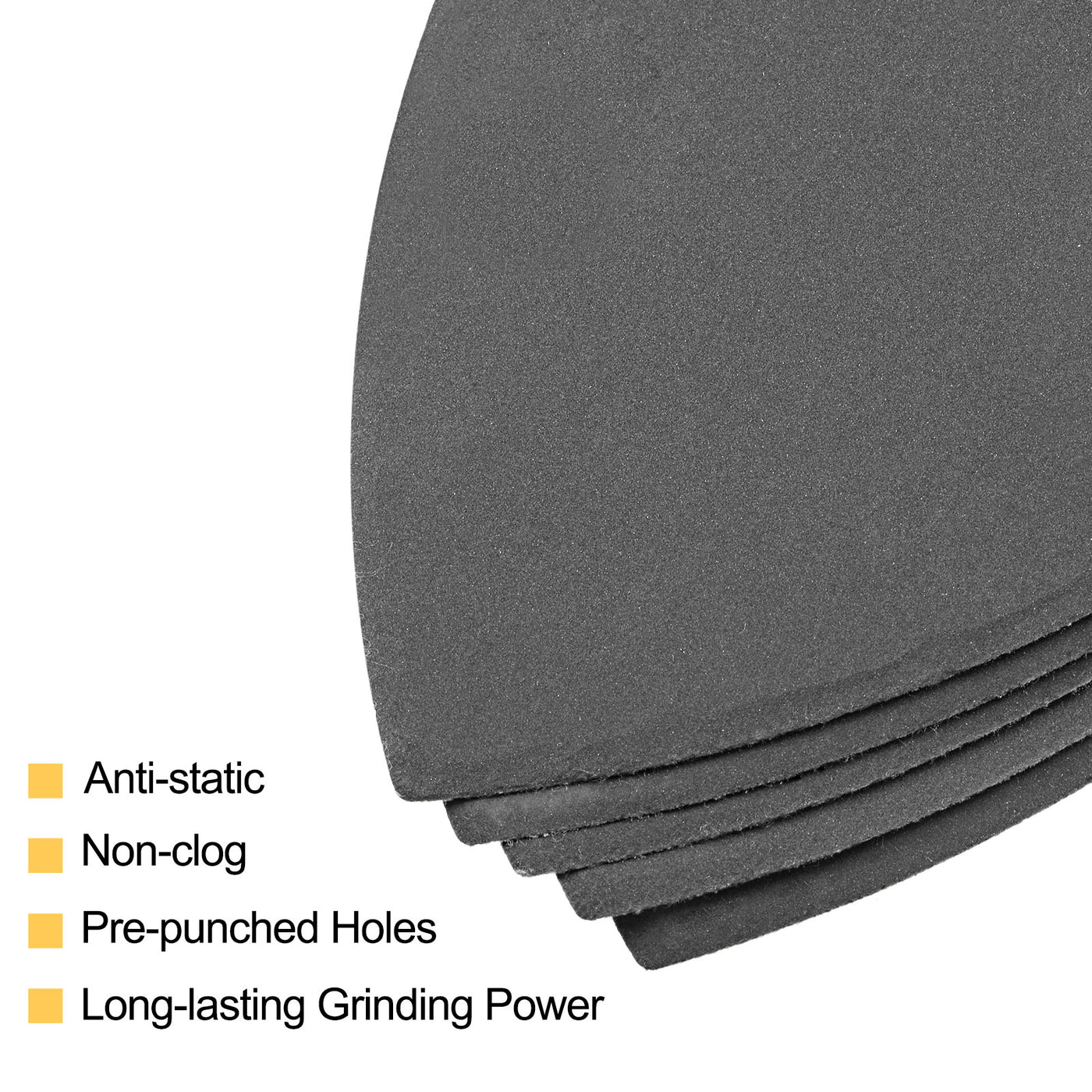 Harfington Detail Sandpapers Hook and Loop Sanding Pad Silicon Carbide