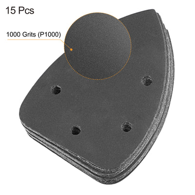 Harfington Detail Sandpapers Hook and Loop Sanding Pad Silicon Carbide