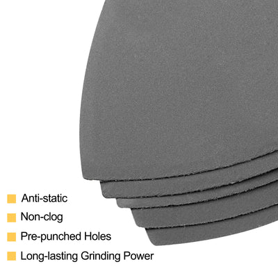 Harfington Detail Sandpapers Hook and Loop Sanding Pad Silicon Carbide