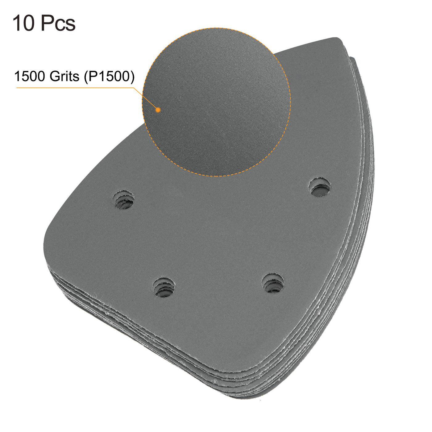 Harfington Silicon Carbide Hook Loop Sanding Pads
