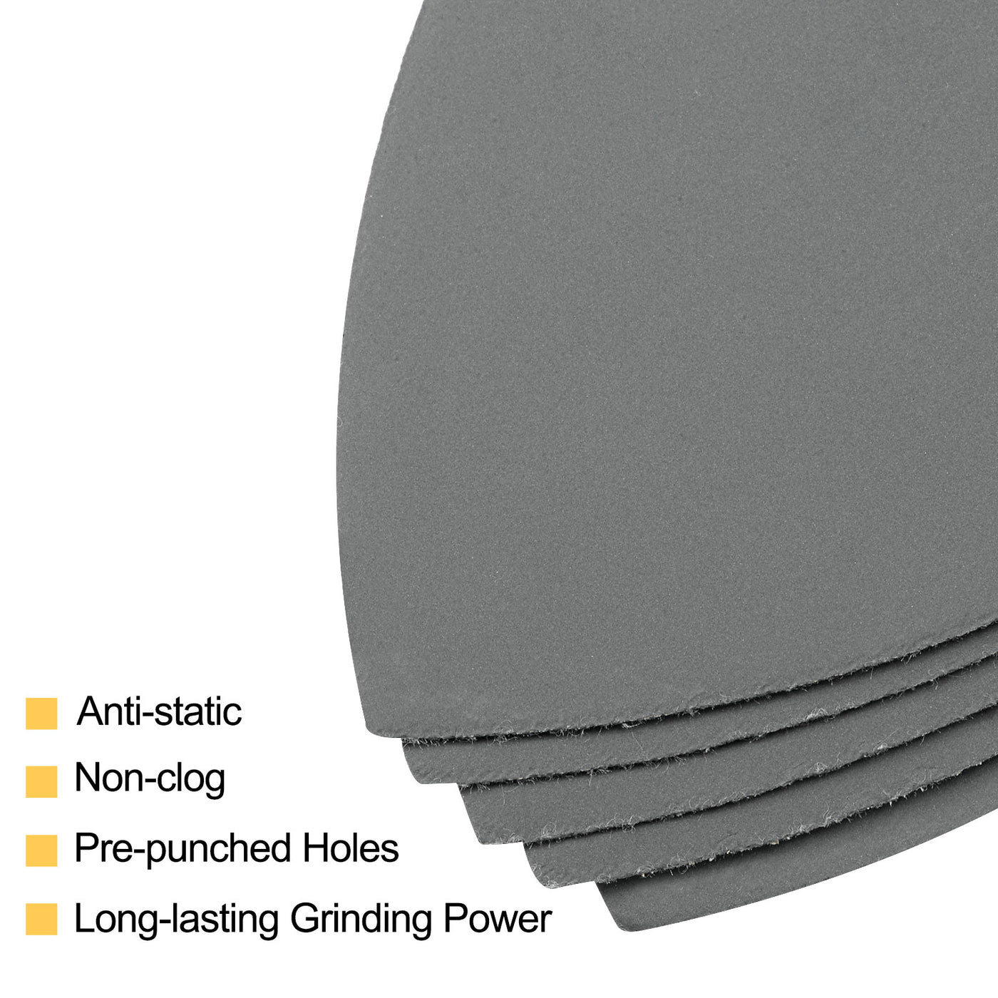 Harfington Silicon Carbide Hook Loop Sanding Pads