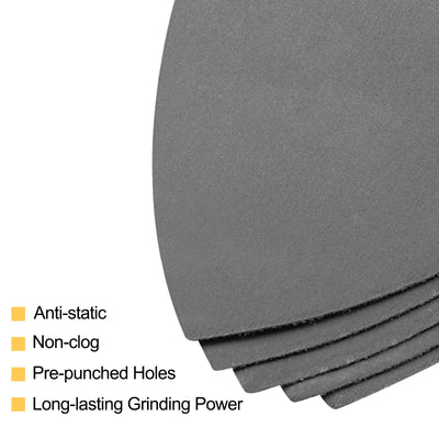 Harfington Detail Sandpapers Hook and Loop Sanding Pad Silicon Carbide