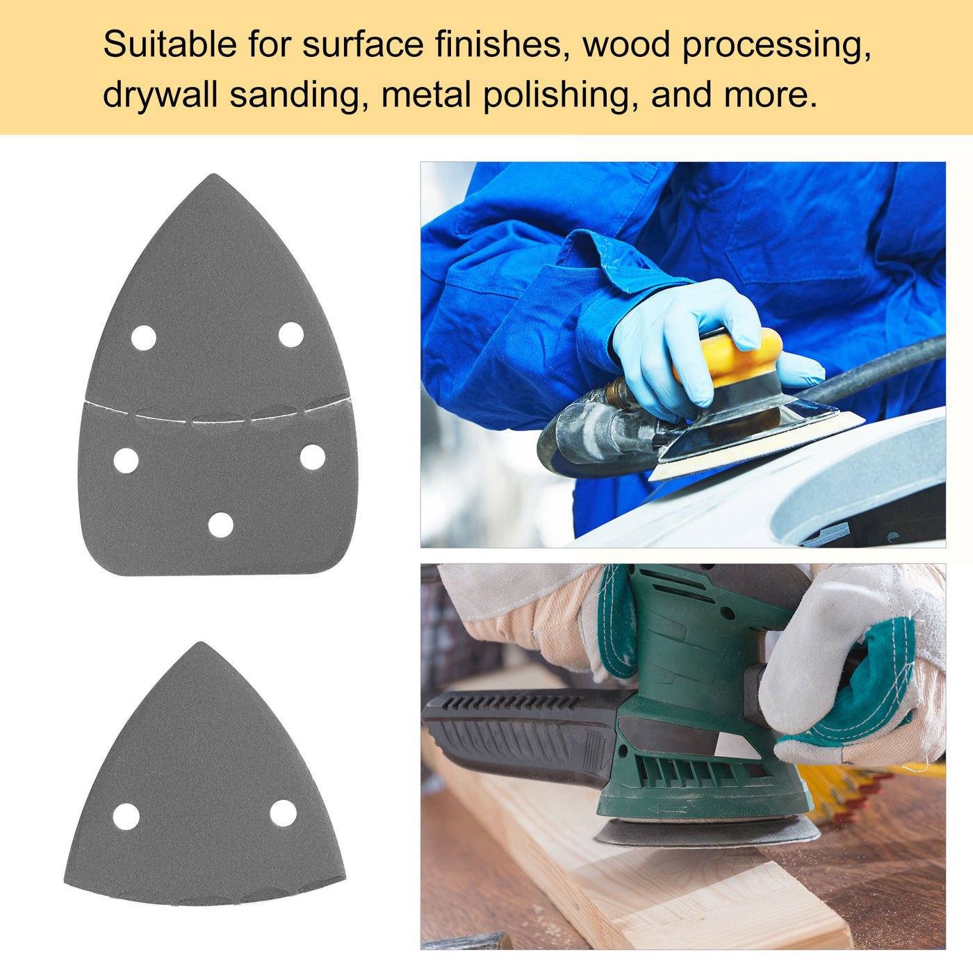 Harfington Hook and Loop Wet Dry Sanding