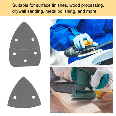 Harfington Triangular Hook and Loop Sanding Pads