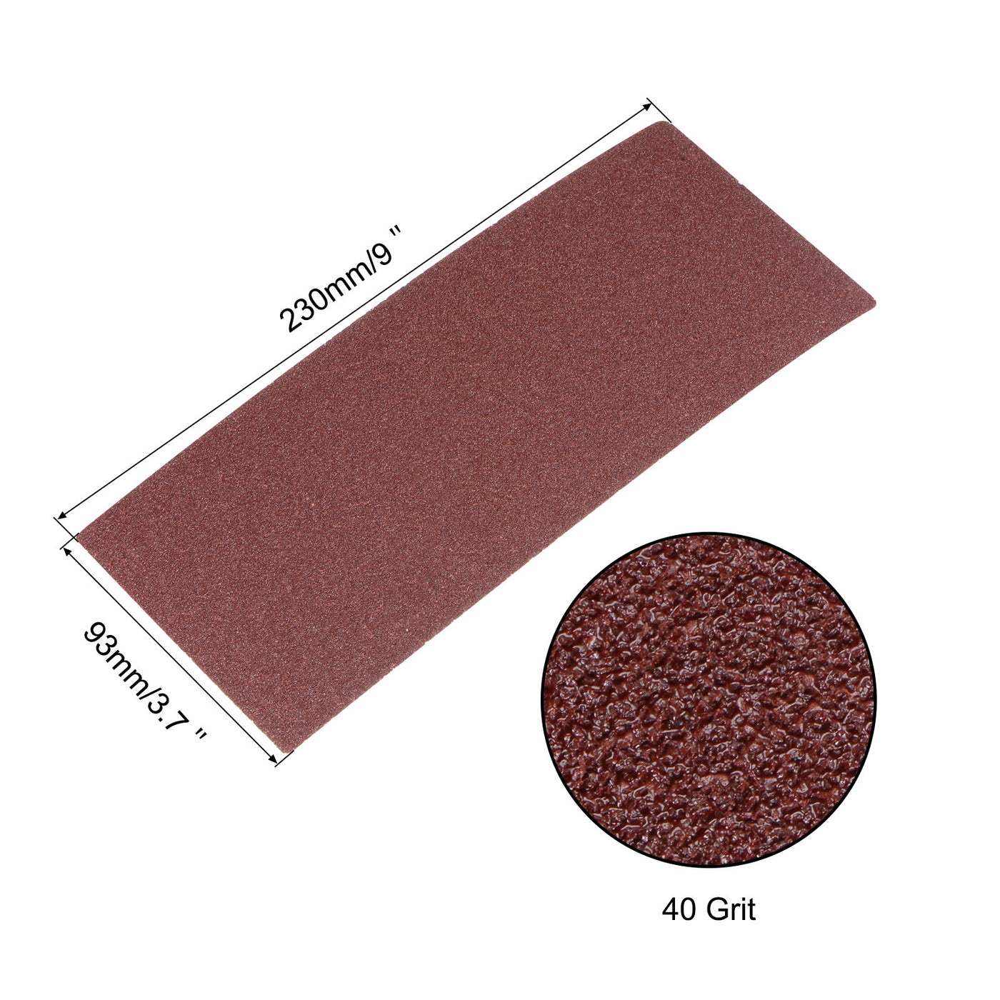 Harfington Sandpapers Aluminum Oxide Sanding Sheets Hand Sander