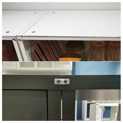 Harfington 1/4-20x3/4" Flat Head Machine Screws Phillips 304 Stainless Steel Bolts 50pcs