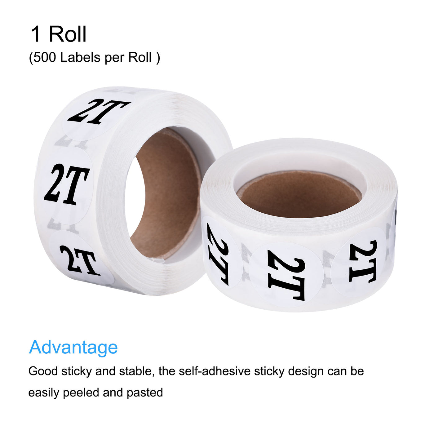 Harfington Clothing Sticker Label Coding Label Adhesive Labels for Clothes Apparel