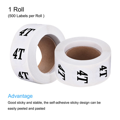 Harfington Clothing Sticker Label Coding Label Adhesive Labels for Clothes Apparel