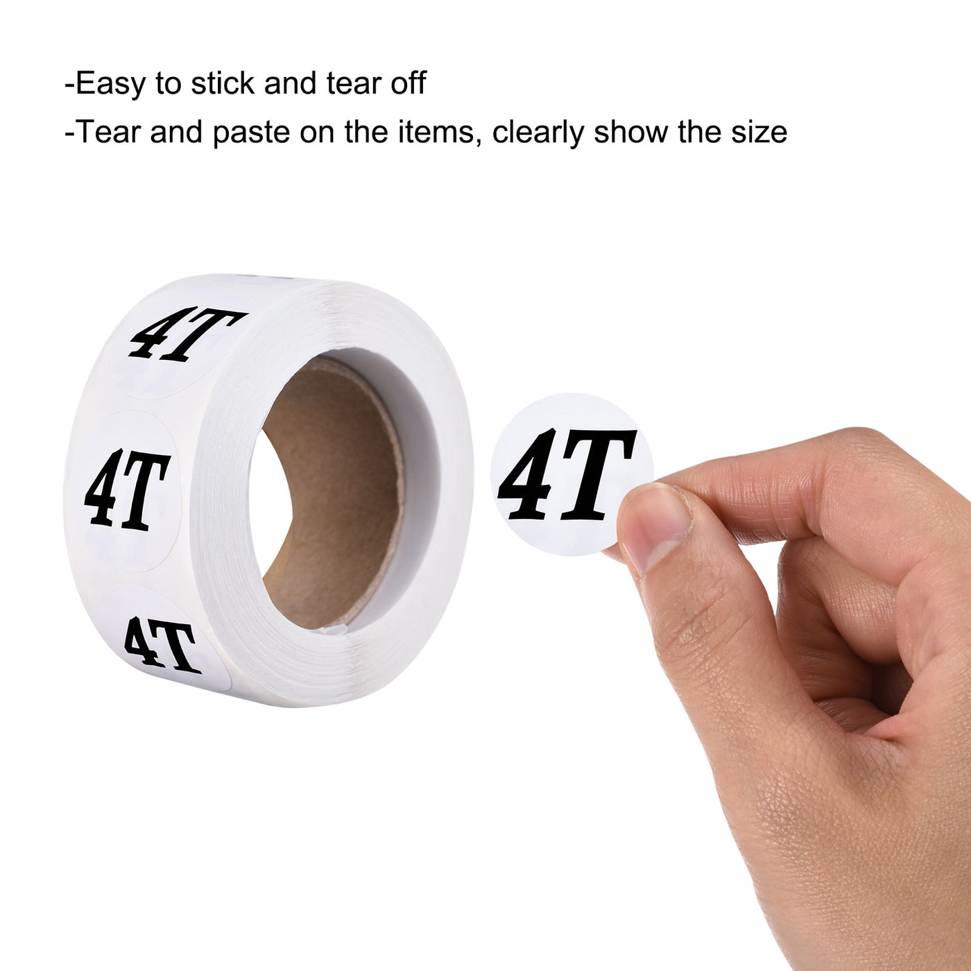 Harfington Clothing Sticker Label Coding Label Adhesive Labels for Clothes Apparel