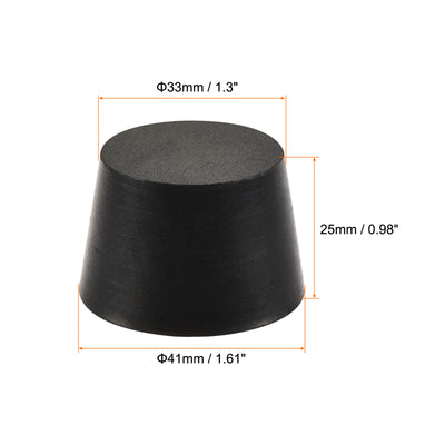 Harfington Rubber Tapered Plug Solid for Powder Coating, Painting, Plating, Sandblasting