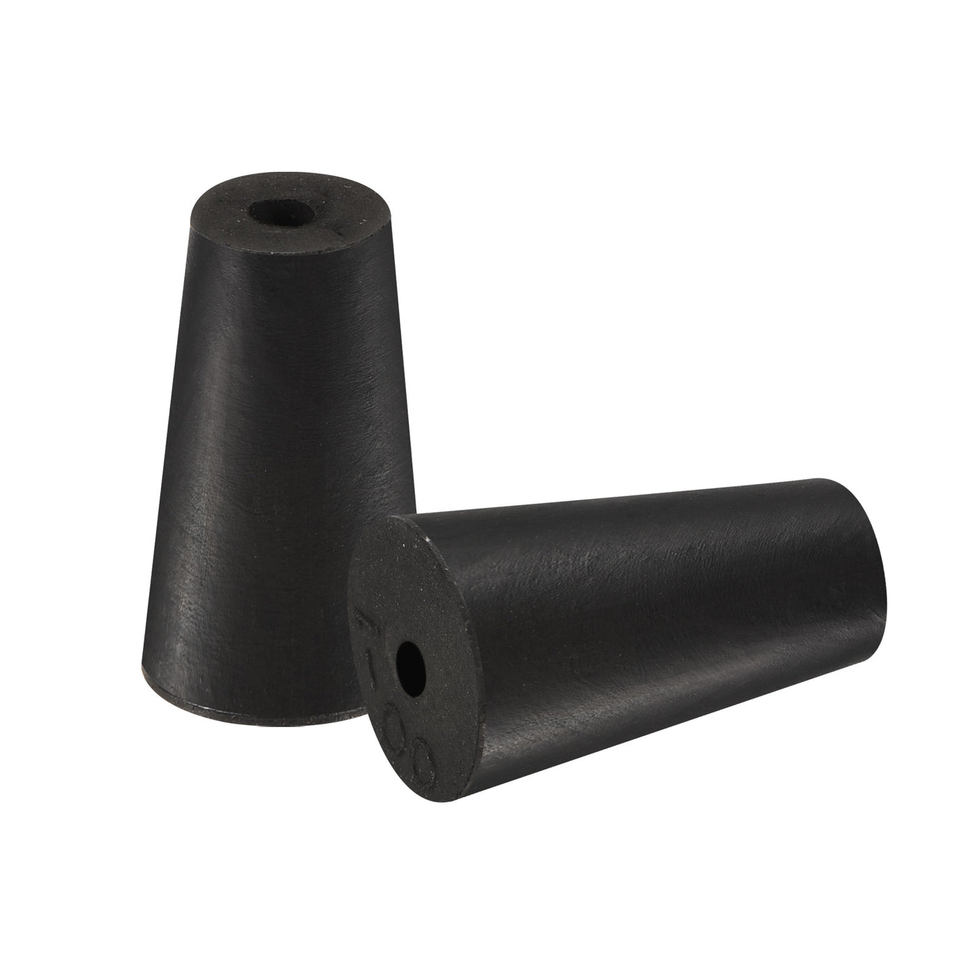 Harfington Rubber Tapered Plug with Hole Powder Coating, Painting, Plating, Sandblasting