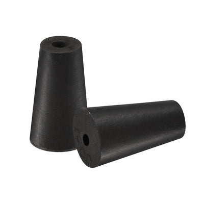 Harfington Rubber Tapered Plug with Hole Powder Coating, Painting, Plating, Sandblasting