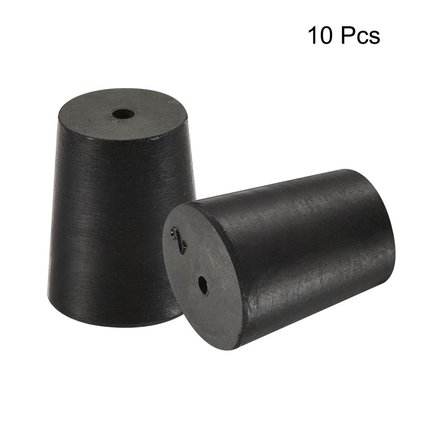 Harfington Rubber Tapered Plug with Hole Powder Coating, Painting, Plating, Sandblasting