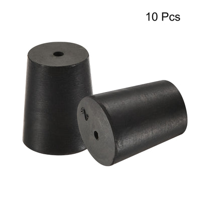 Harfington Rubber Tapered Plug with Hole Powder Coating, Painting, Plating, Sandblasting