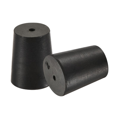 Harfington Rubber Tapered Plug with Hole Powder Coating, Painting, Plating, Sandblasting