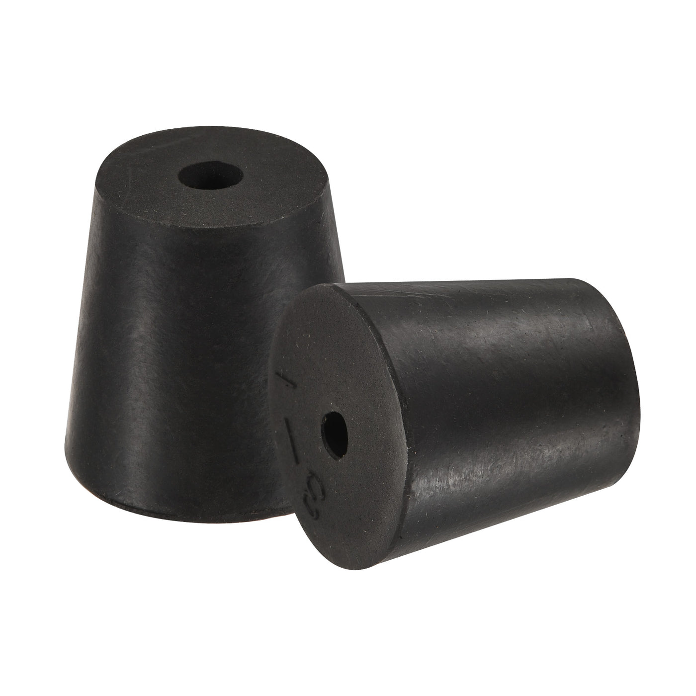 Harfington Rubber Tapered Plug with Hole Powder Coating, Painting, Plating, Sandblasting