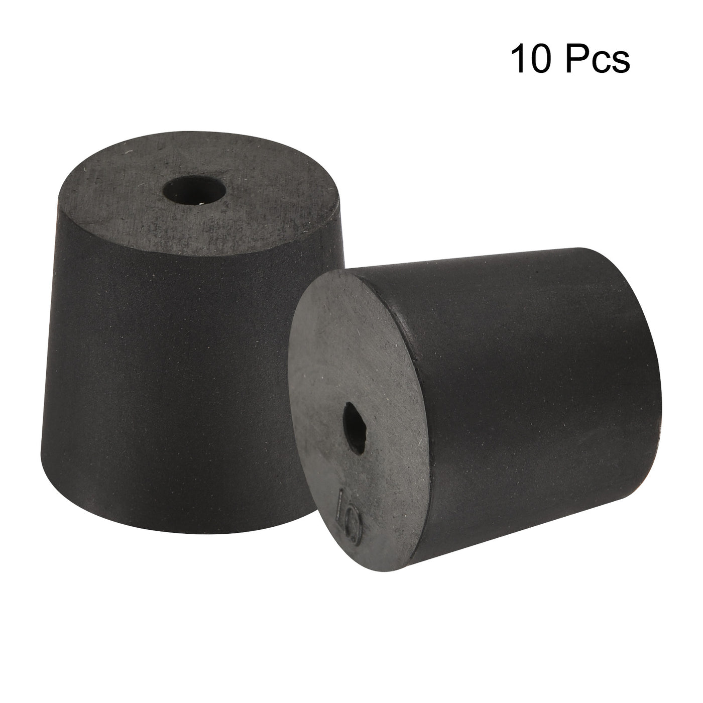 Harfington Rubber Tapered Plug with Hole Powder Coating, Painting, Plating, Sandblasting