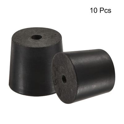 Harfington Rubber Tapered Plug with Hole Powder Coating, Painting, Plating, Sandblasting
