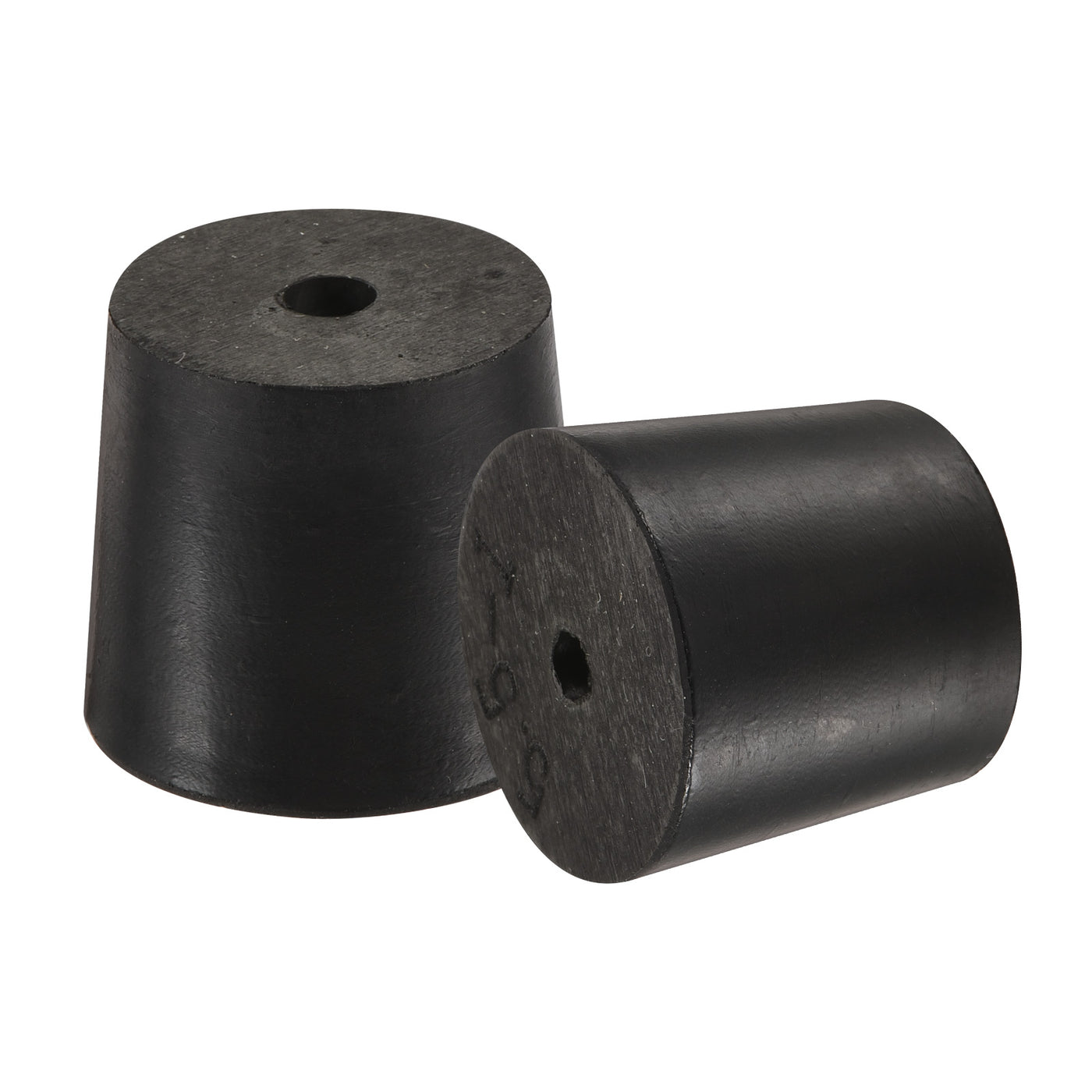 Harfington Rubber Tapered Plug with Hole Powder Coating, Painting, Plating, Sandblasting
