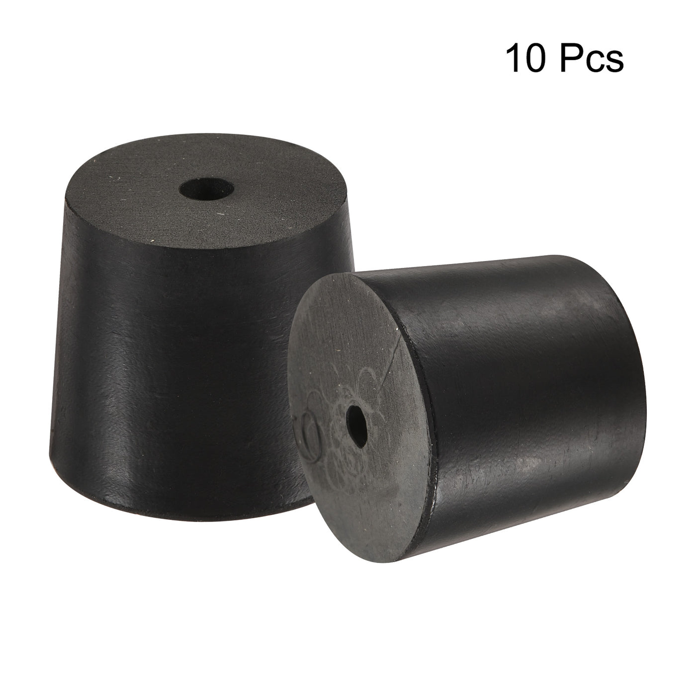 Harfington Rubber Tapered Plug with Hole Powder Coating, Painting, Plating, Sandblasting