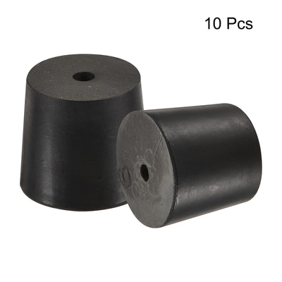 Harfington Rubber Tapered Plug with Hole Powder Coating, Painting, Plating, Sandblasting