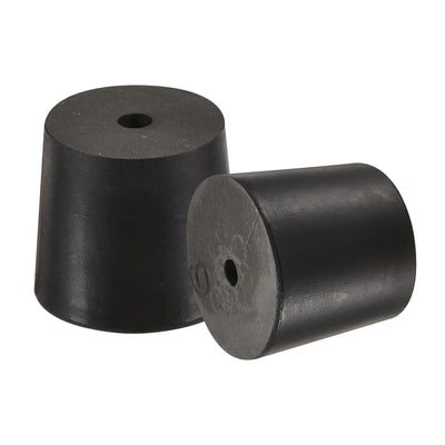 Harfington Rubber Tapered Plug with Hole Powder Coating, Painting, Plating, Sandblasting